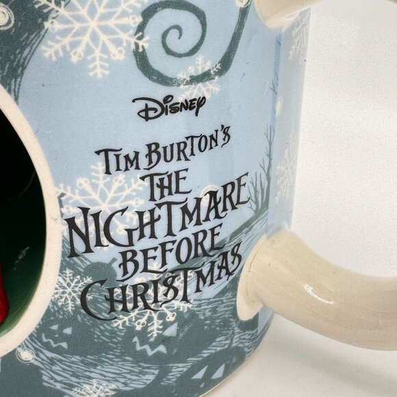 Disney Nightmare Before Christmas Sally 3D Spinner Mug  Tim Burton Ceramic - Picture 12 of 14